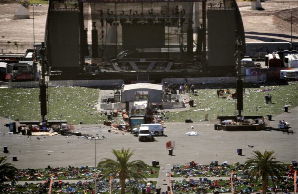 Viral: el escalofriante video del espectador que desafió al francotirador de Las Vegas