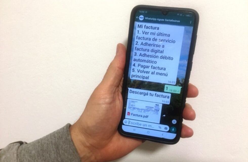 ASSA realiza una prueba piloto para realizar quejas y gestiones por Whatsapp en la ciudad