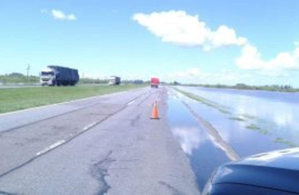 Se liberó un carril en la Autopista Rosario - Santa Fe