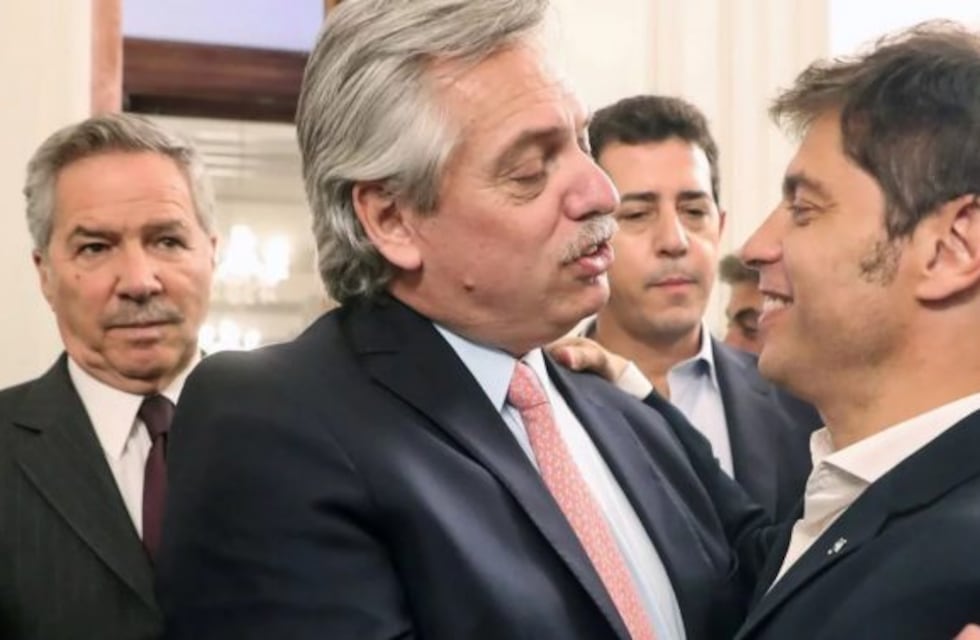 Axel Kicillof y Alberto Fernández presentan la aplicación "Cuenta DNI"