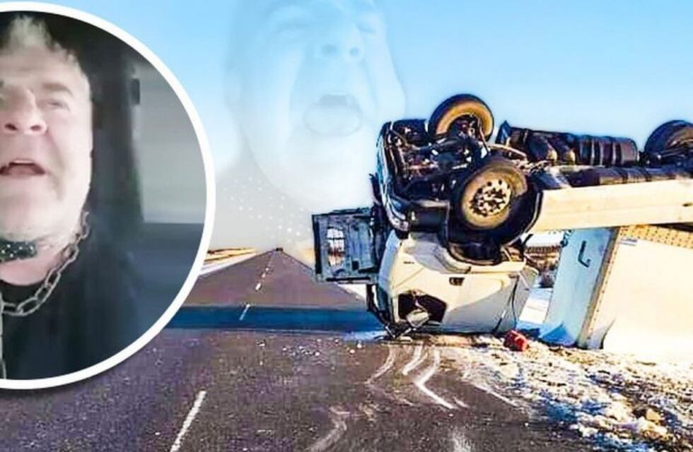 Salieron a luz nuevos videos de "Renolito", el camionero fueguino que se hizo viral