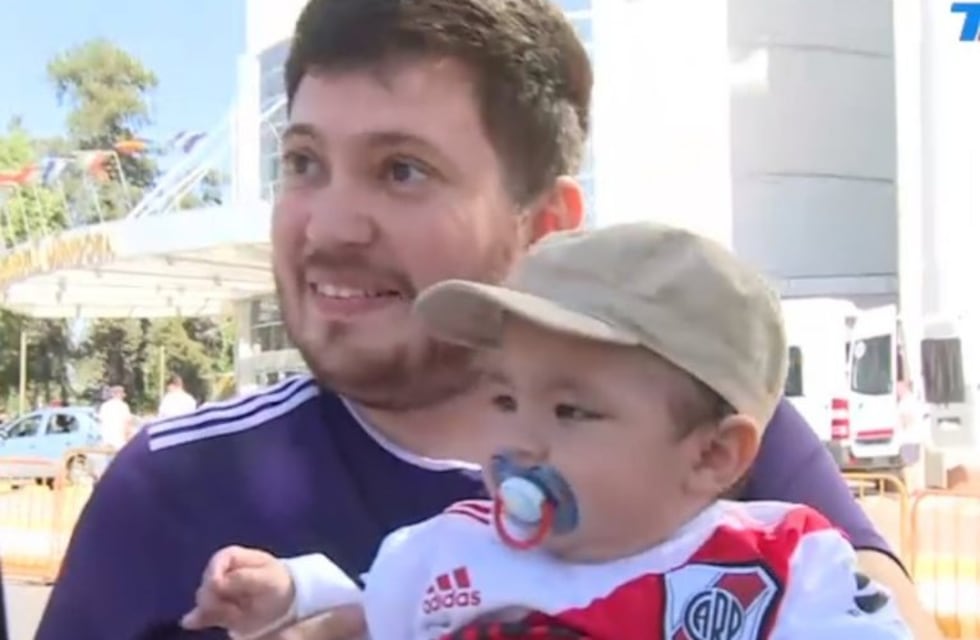 Él es fanático de River y ella, de Boca: mirá como se llama el bebé