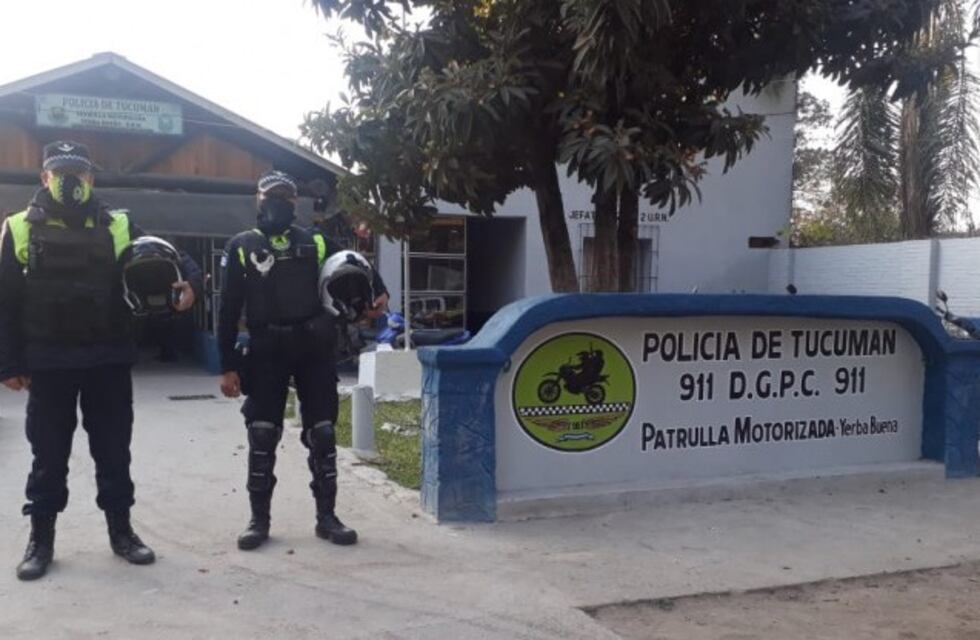 La Subcomisaria María del Carmen Sánchez es la Jefa de la Patrulla Motorizada de Yerba Buena