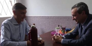 Pablo Javkin y Hermes Binner