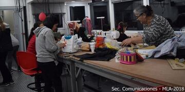 Taller de diseño e indumentaria en Los Antigüos