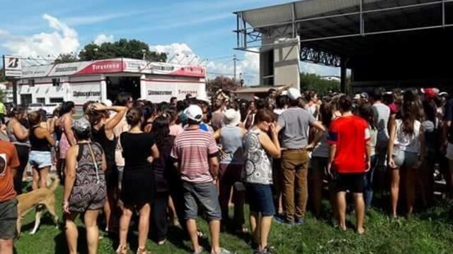 Protesta en Zavalla contra Monticas y Metropolitana