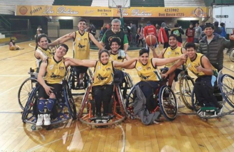 El básquet adaptado de Poeta Lugones cumple su sueño