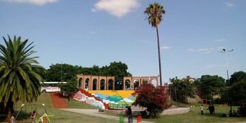 Plaza de los Inmigrantes, en San Salvador de Jujuy