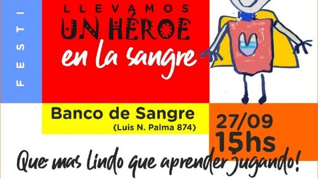 Campaña todos llevamos un héroe en la sangre\nCrédito: H-C