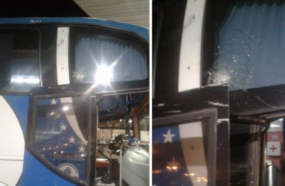 Un colectivo que venía a Rosario fue apedreado en la Ruta 34