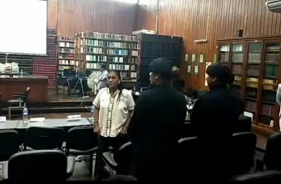 Video: el descargo de Milagro Sala antes de la suspensión de la sentencia