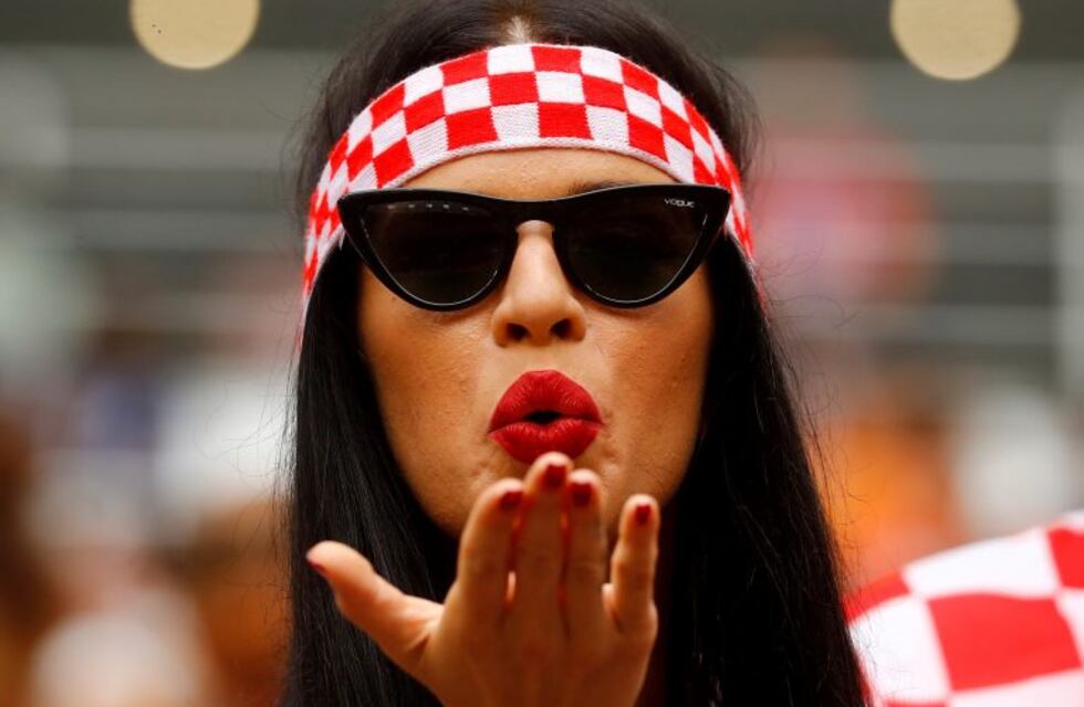 Rusia 2018: el color en la previa de la final entre Croacia y Francia