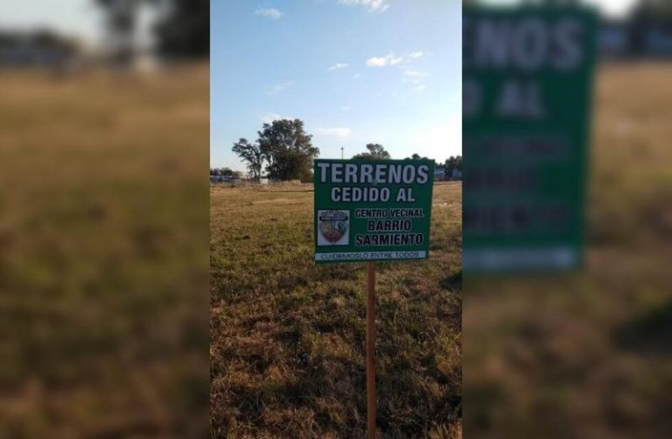 San Francisco: se construirá un campo de deportes en barrio Sarmiento