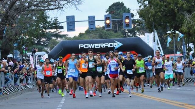 El evento comenzó a las 9 e incluyó una prueba integrativa de 10 kilómetros\u002E (@lucasbylo)