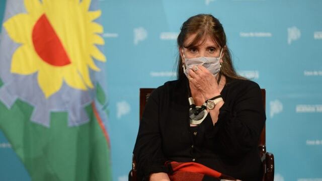 Teresa García, ministra de Gobierno bonaerense. (Clarín)
