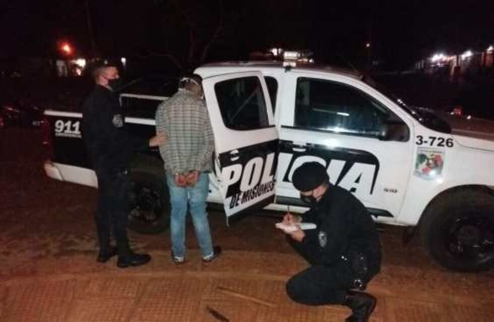 Fue detenido por amenazar de muerte a su madre