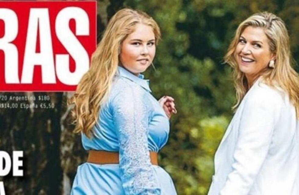 Fuertes críticas a la tapa de Revista Caras sobre el look de Amalia, la hija de Máxima de Holanda