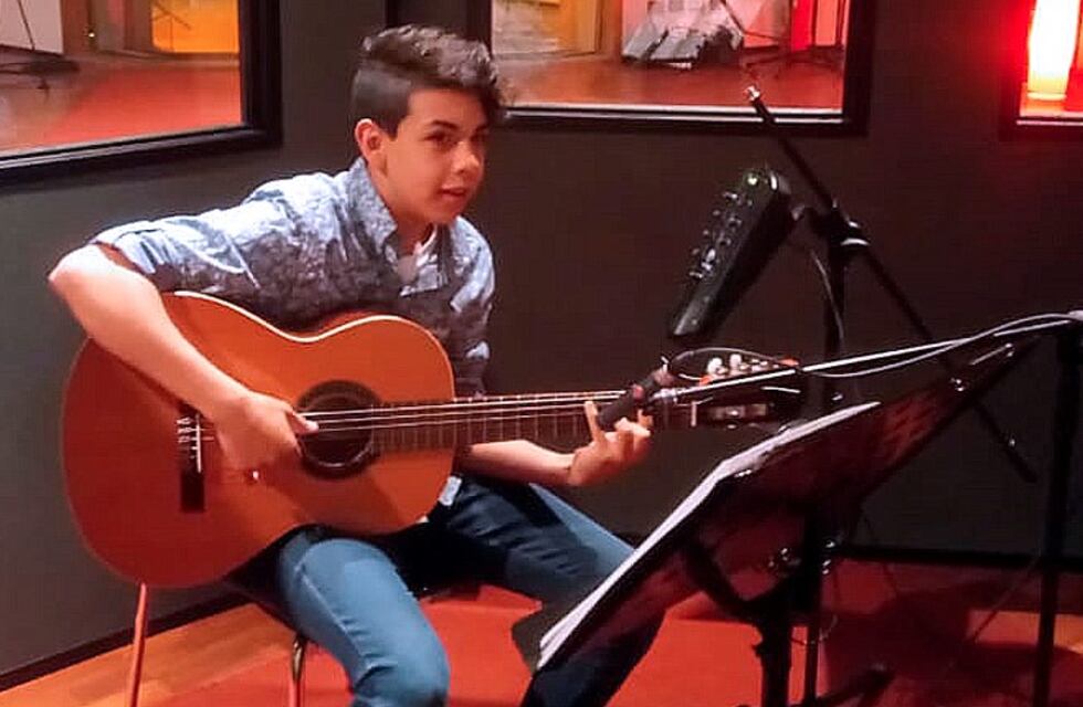 Pequeño gran soñador: Jeremías grabó su EP en solo un día