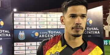 José Aquino arquero de Boca Unidos