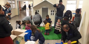 La Casita de los Sueños del Hospital de Niños se llenó de juguetes\u002E