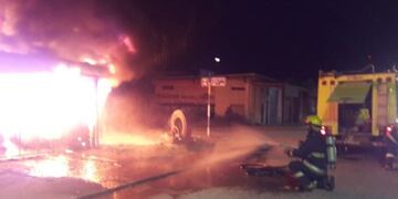 Lo extinguió la dotación de bomberos de la Policía del Chaco\u002E