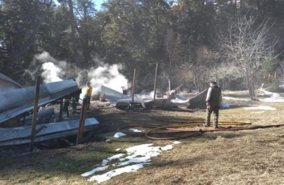 Sospechan que el incendio de Villa Mascardi fue intencional