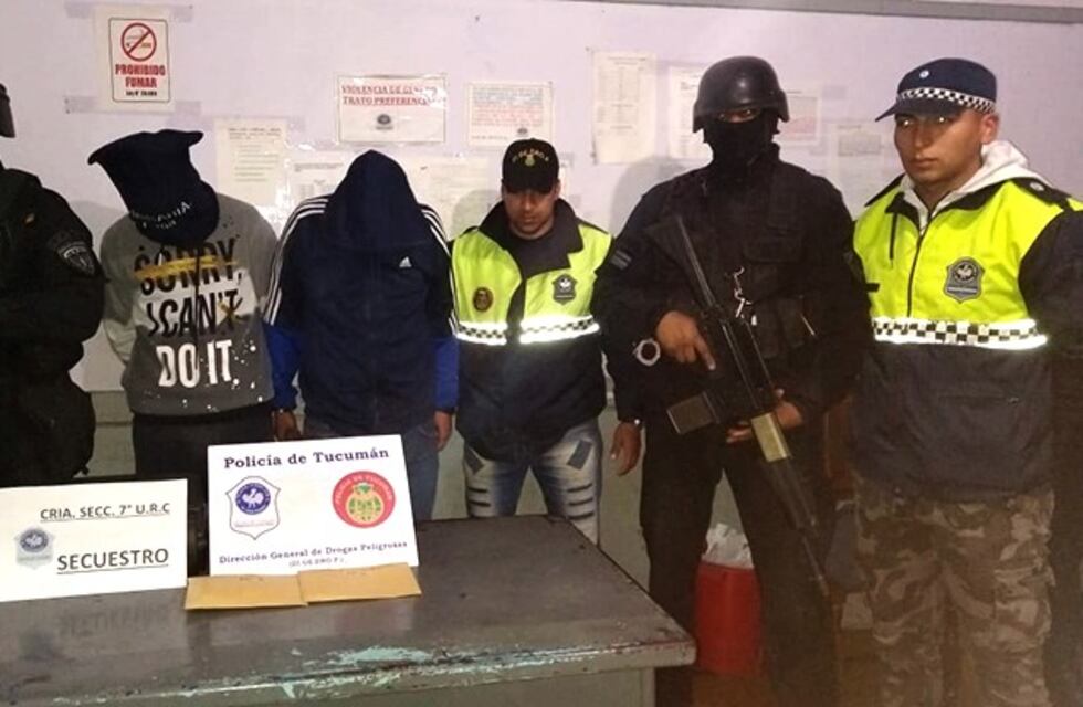 Dos hombres fueron aprehendidos por robo de electrodomésticos