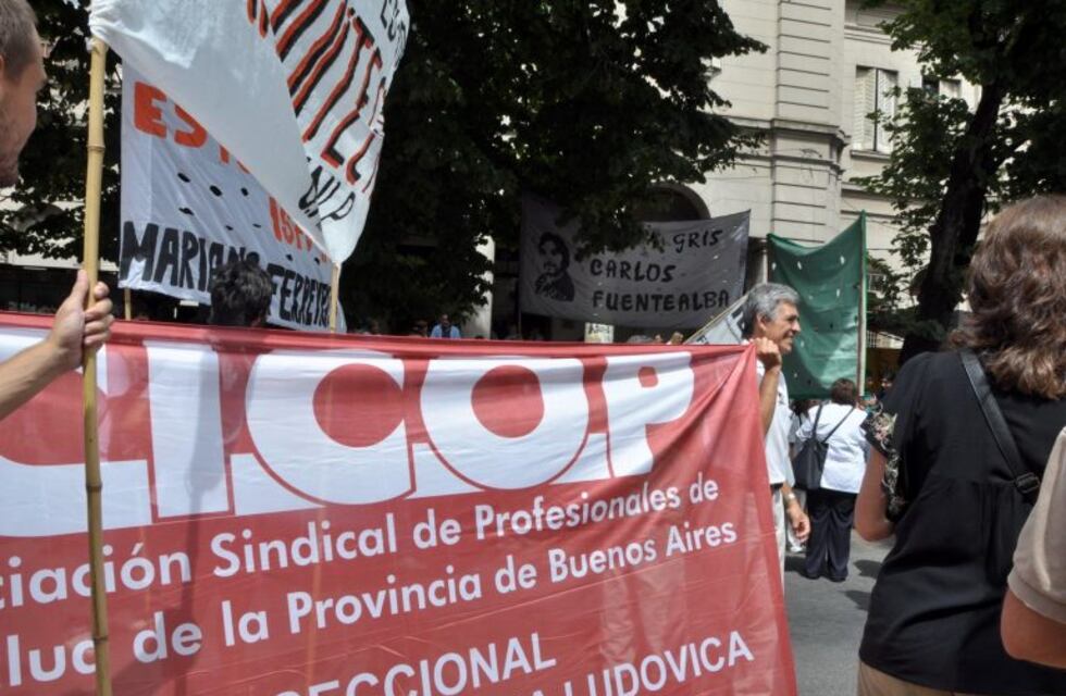 Los hospitales bonaerenses paran por 24 horas y se movilizarán al Congreso