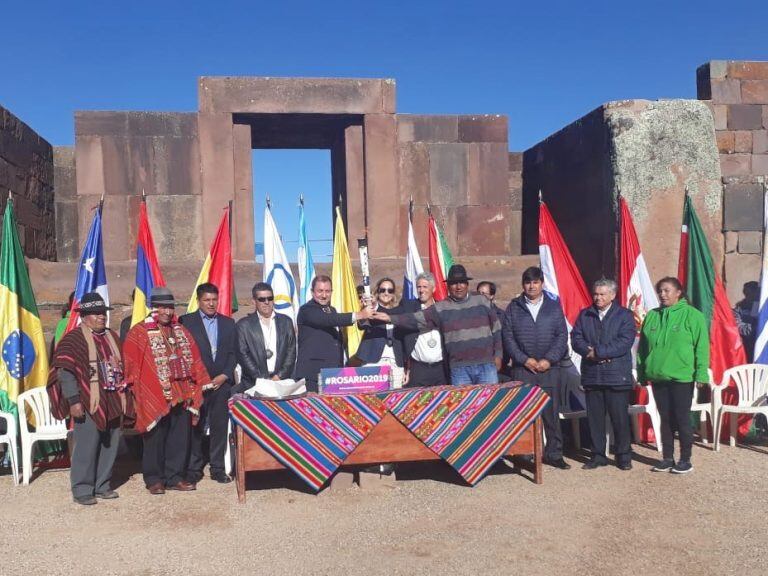 Antorcha Juegos Suramericanos de Playa