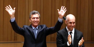 Mauricio Macri - Horacio Rodríguez Larreta