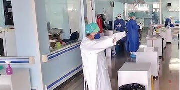 La paciente evoluciona bien en el hospital del IPS\u002E