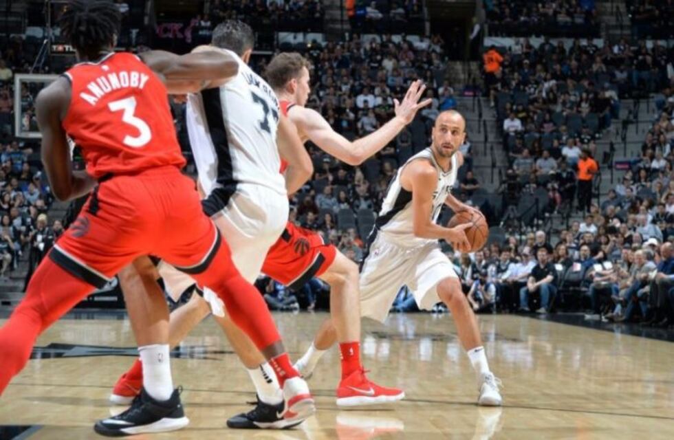 El lujazo de Manu Ginóbili en la tercera victoria al hilo de San Antonio Spurs