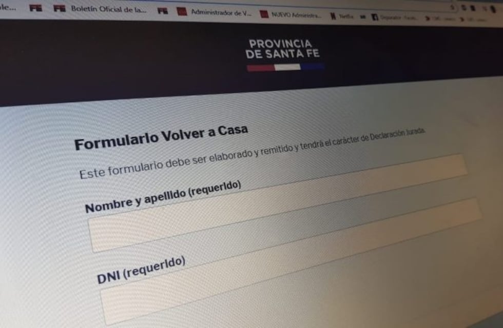 Viajes en cuarentena: ya está vigente el formulario para los santafesinos que quieran volver a casa