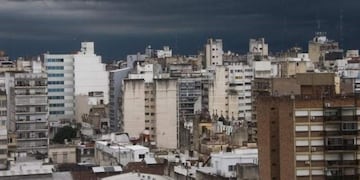 Breve temporal en Bahía Blanca