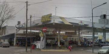 El hecho se desencadenó luego de que un sujeto utilizara una escalera de la estación\u002E (Street View)