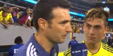 Scaloni llamó a Dybala para aclarar la situación\u002E