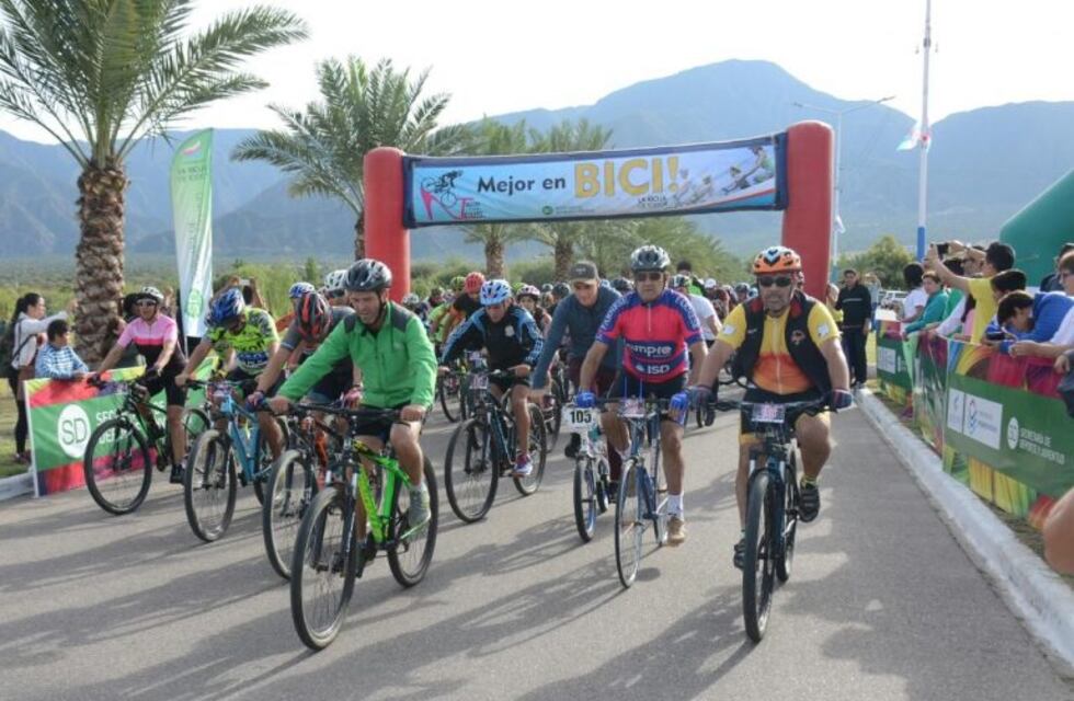 Se realizó la segunda edición de "Mejor en Bici"