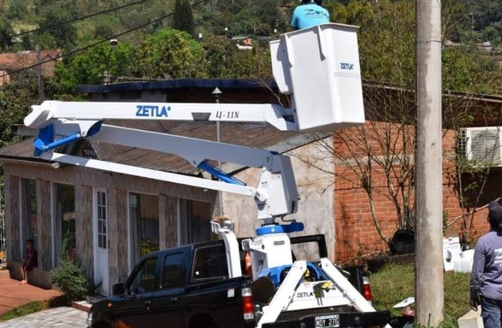 Instalan cámaras de seguridad en la vía pública en Puerto Piray