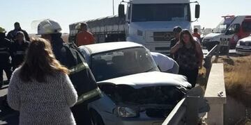 Accidente de tránsito en la ruta 3