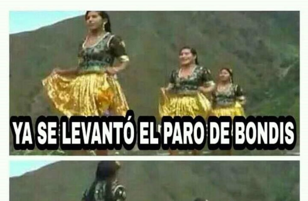 Se levantó el paro de transporte urbano y aparecieron los memes