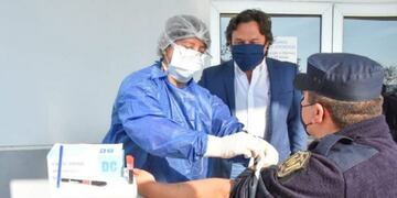 Testeos en la Policía