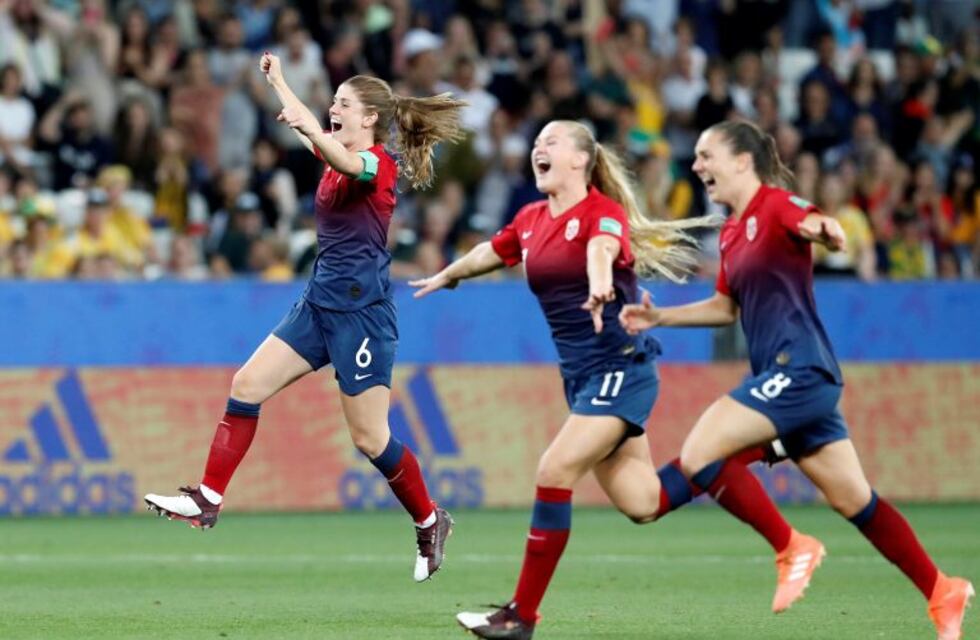 Noruega ganó en penales (4-1) a Australia y se clasificó a cuartos del Mundial femenino