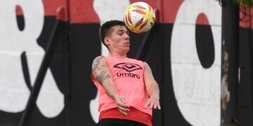 Cristian Insaurralde podría ser titular ante San Lorenzo\u002E (CANOB)
