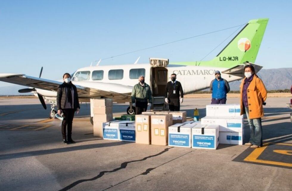 Catamarca recibió importantes insumos para fortalecer el sistema sanitario