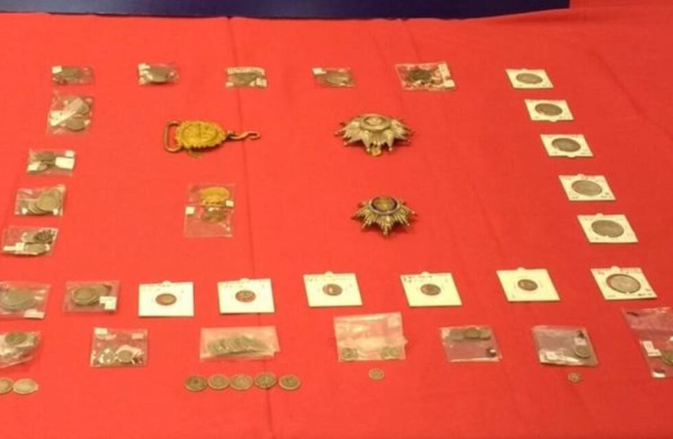 Devolvieron valiosas monedas cordobesas del Siglo XIX robadas a un coleccionista en 2012