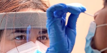 La curva de contagios comienza a descender.