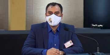 Omar Gutiérrez, coordinador del COE Jujuy