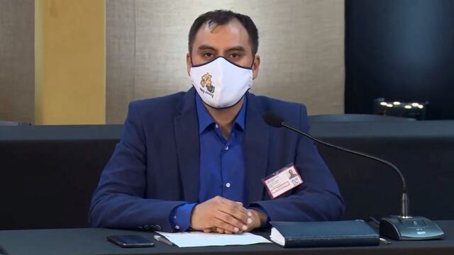 Omar Gutiérrez, coordinador del COE Jujuy