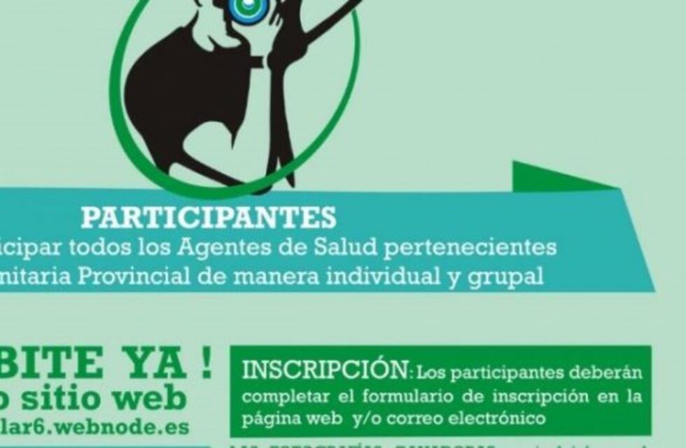 Se lanzó el segundo concurso de fotografía promovido por el Ministerio de Salud