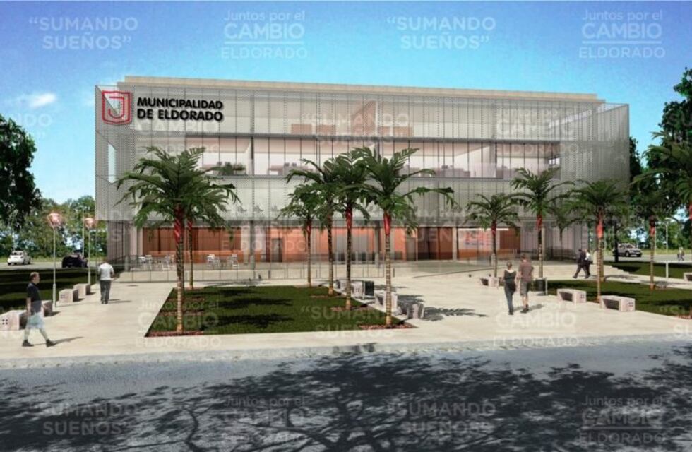 Eldorado: un nuevo centro cívico con el Municipio y Concejo en el Lago Ziegler